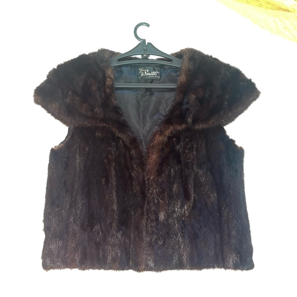 Vintage Fur Vest (real fur)
